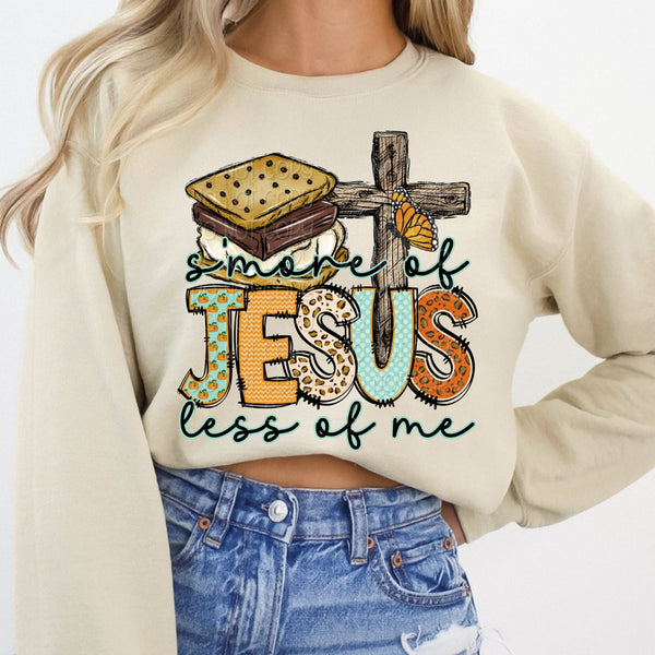 S’more of jesus less of me 36406 DTF transfer