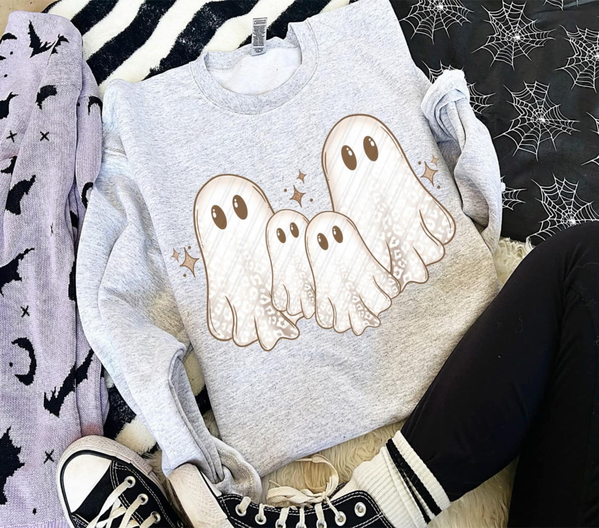 4 leopard ghosts (Linda) DTF Transfer