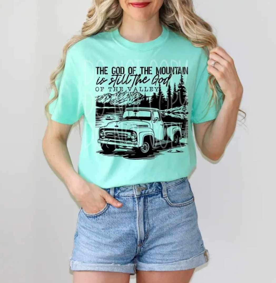 The god of the mountain is still the god of the valley 26349 DTF transfer