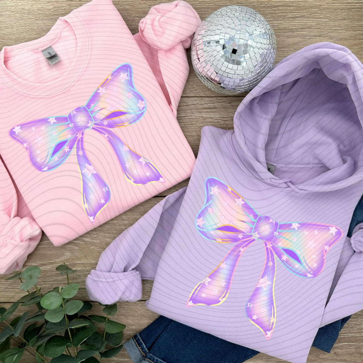 Multicolor bow (LANE) 85969 DTF transfer