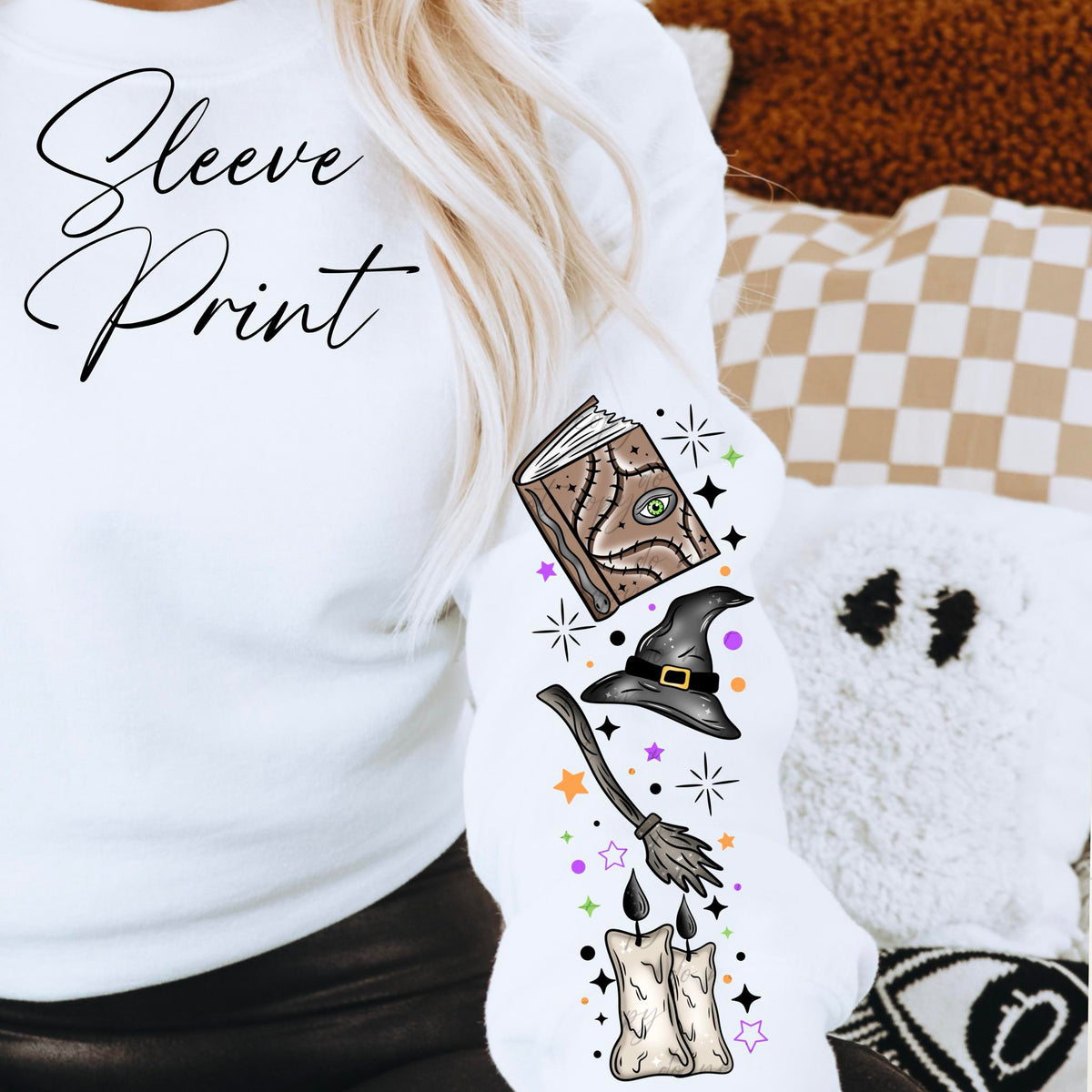 Witch sleeve 36456 DTF transfer