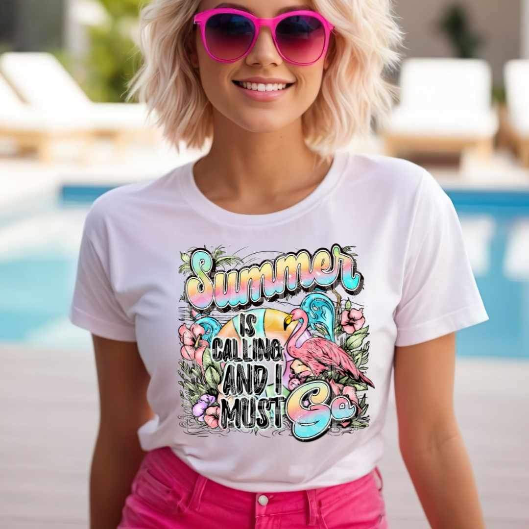 Summer is calling and i must go (SSD) 26366 DTF transfer