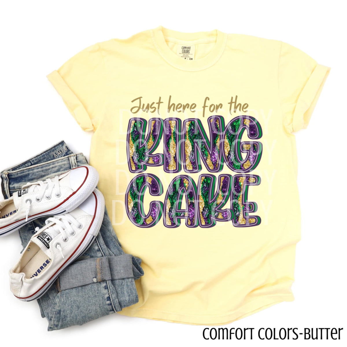 Just here for the king cake (CSG) 85985 DTF transfer