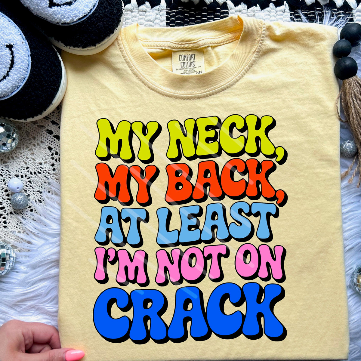 Atleast im not On Crack (saved) 110450 DTF transfer