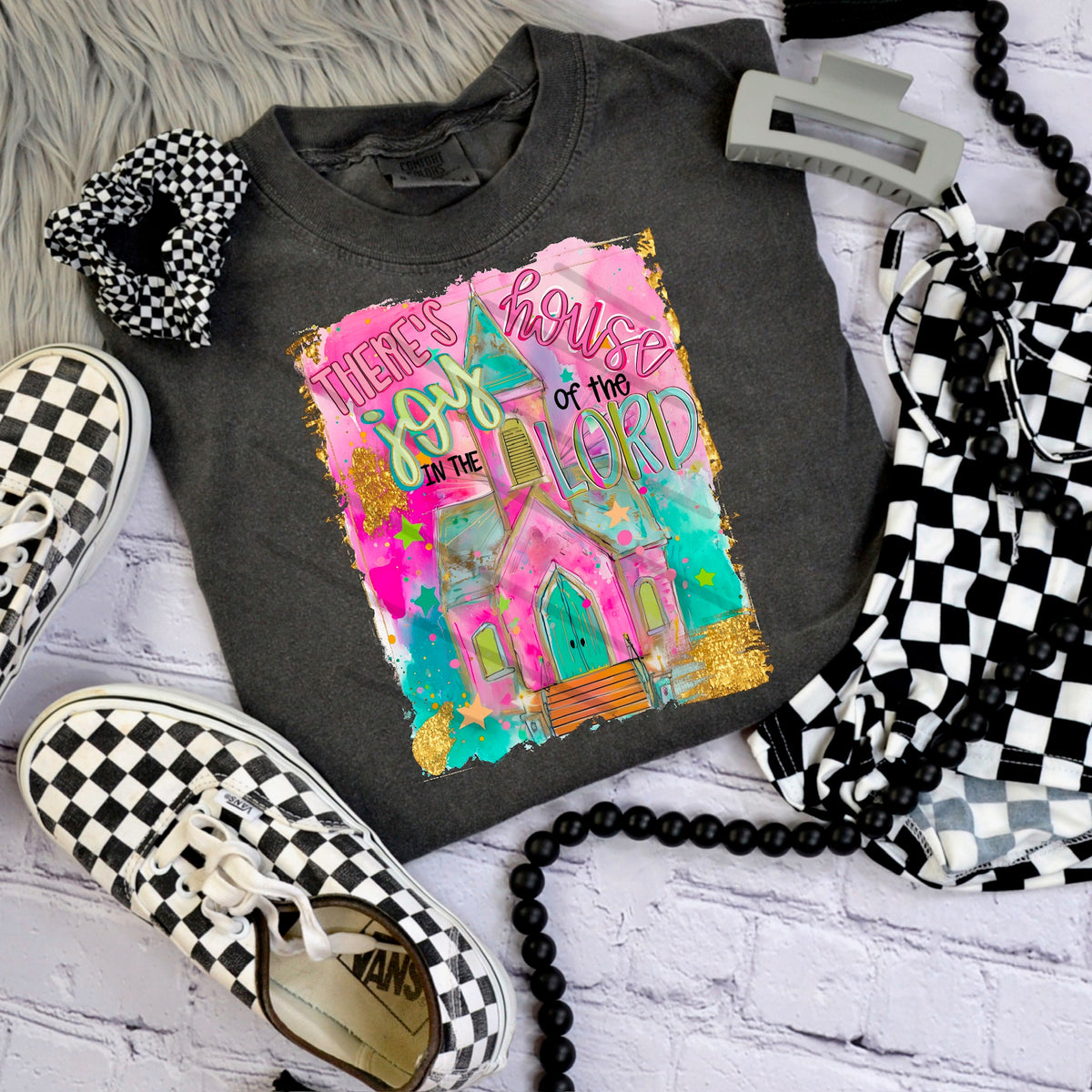 There is Joy Church (saved) 110417 DTF transfer