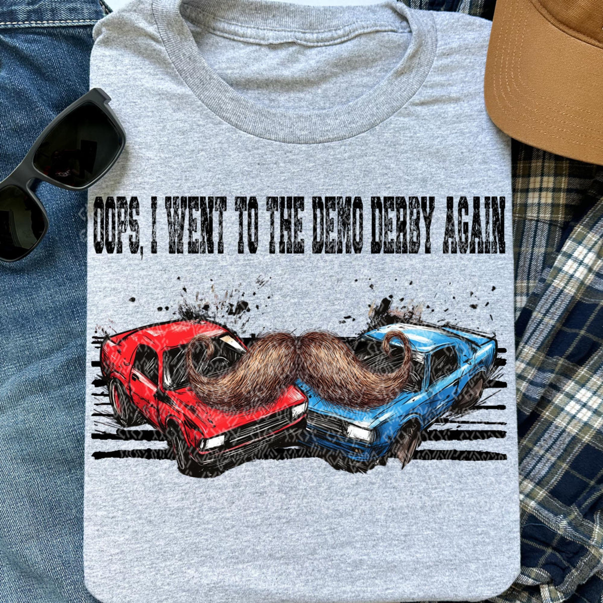 Oops, I went to the demo derby again (TTD) 87017 DTF transfer