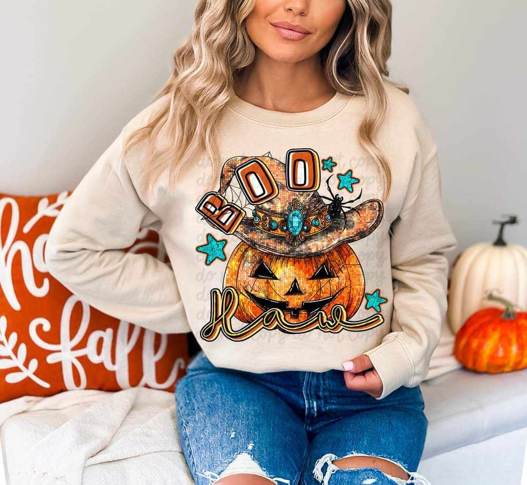 Boo haw pumpkin 36526 DTF transfer