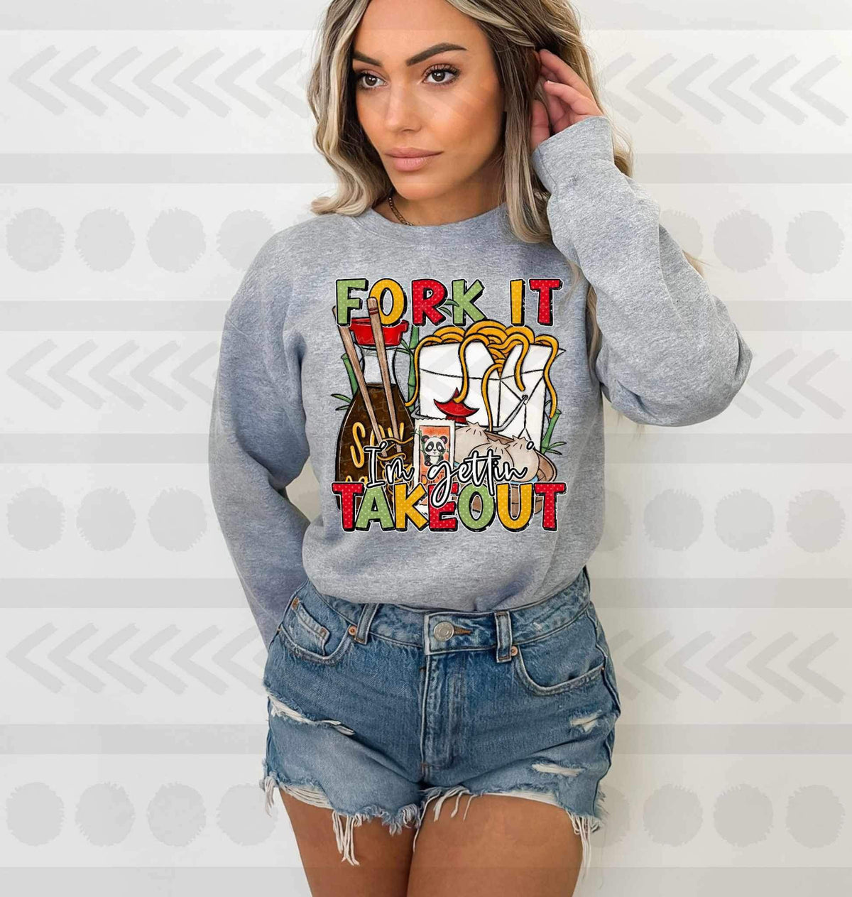 Fork it im getting takeout (takeout items) 16773 DTF Transfer