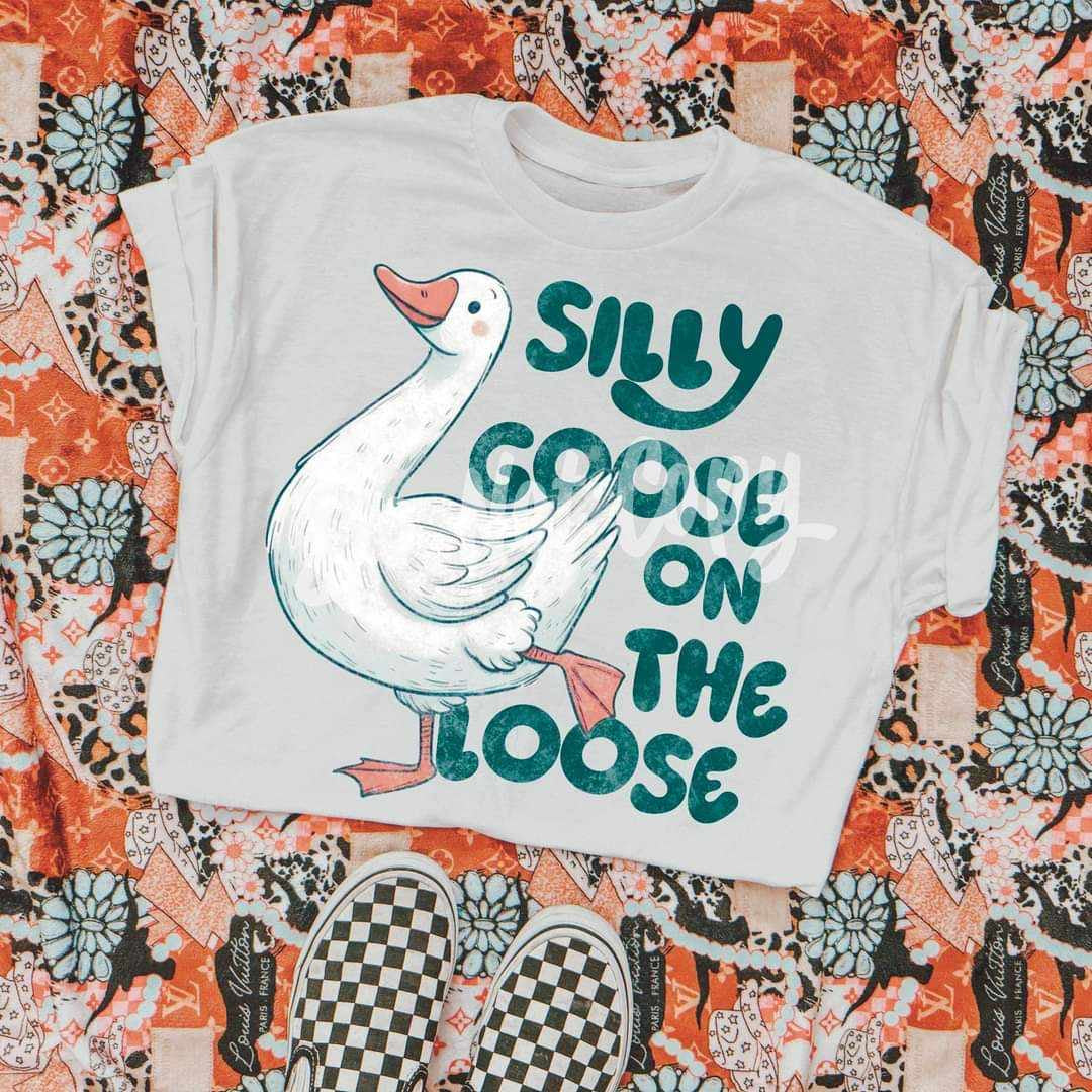 Silly goose on the loose (RTD) 36537 DTF transfer
