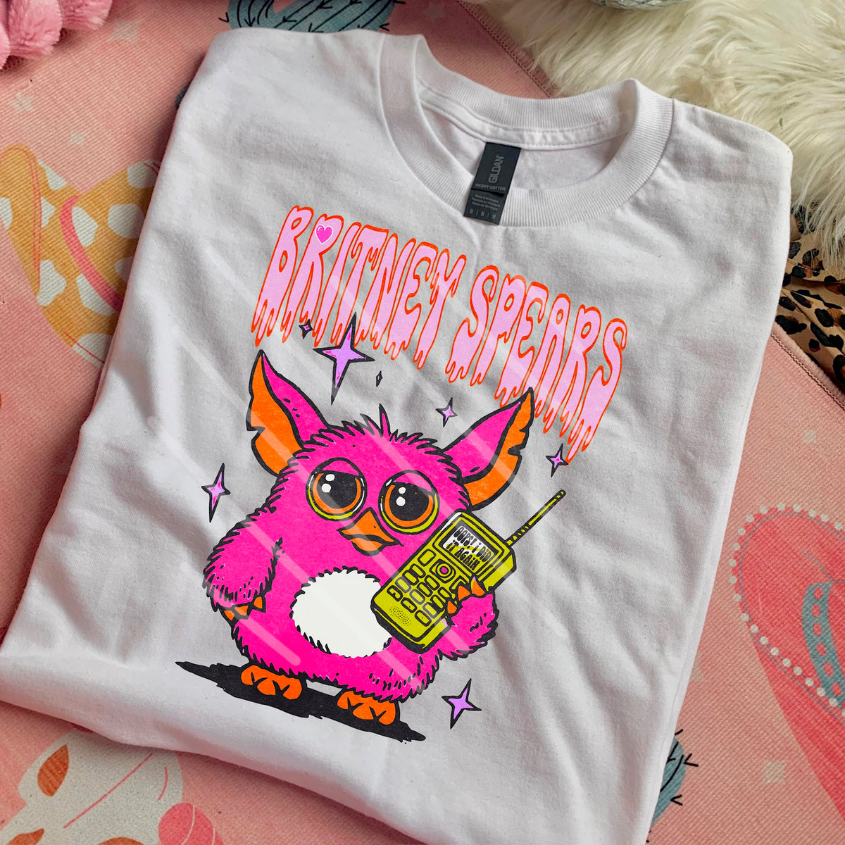B Spears Furby (saved) 110459 DTF transfer