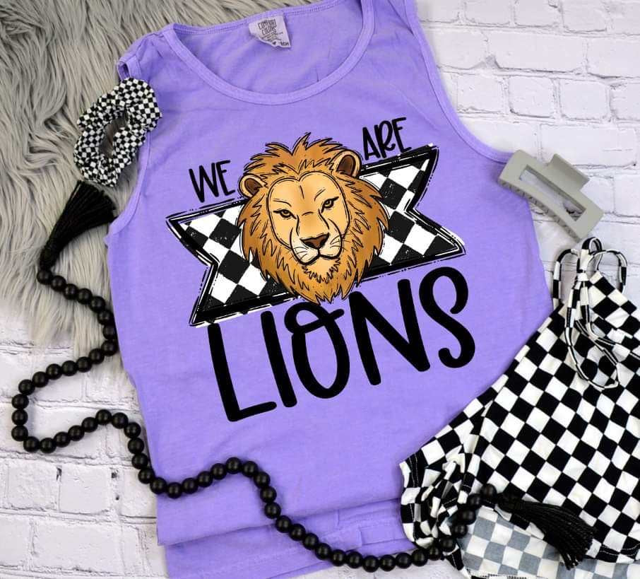 We are lions (S&G) 36538 DTF transfer