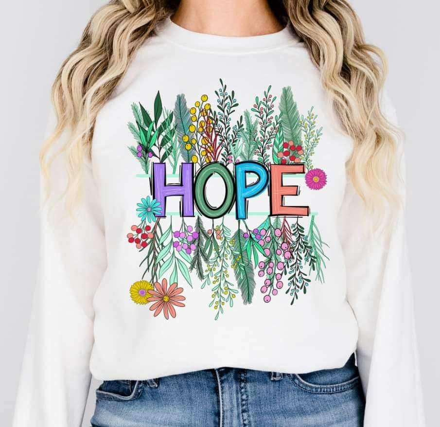 Hope florals 16818 DTF Transfer
