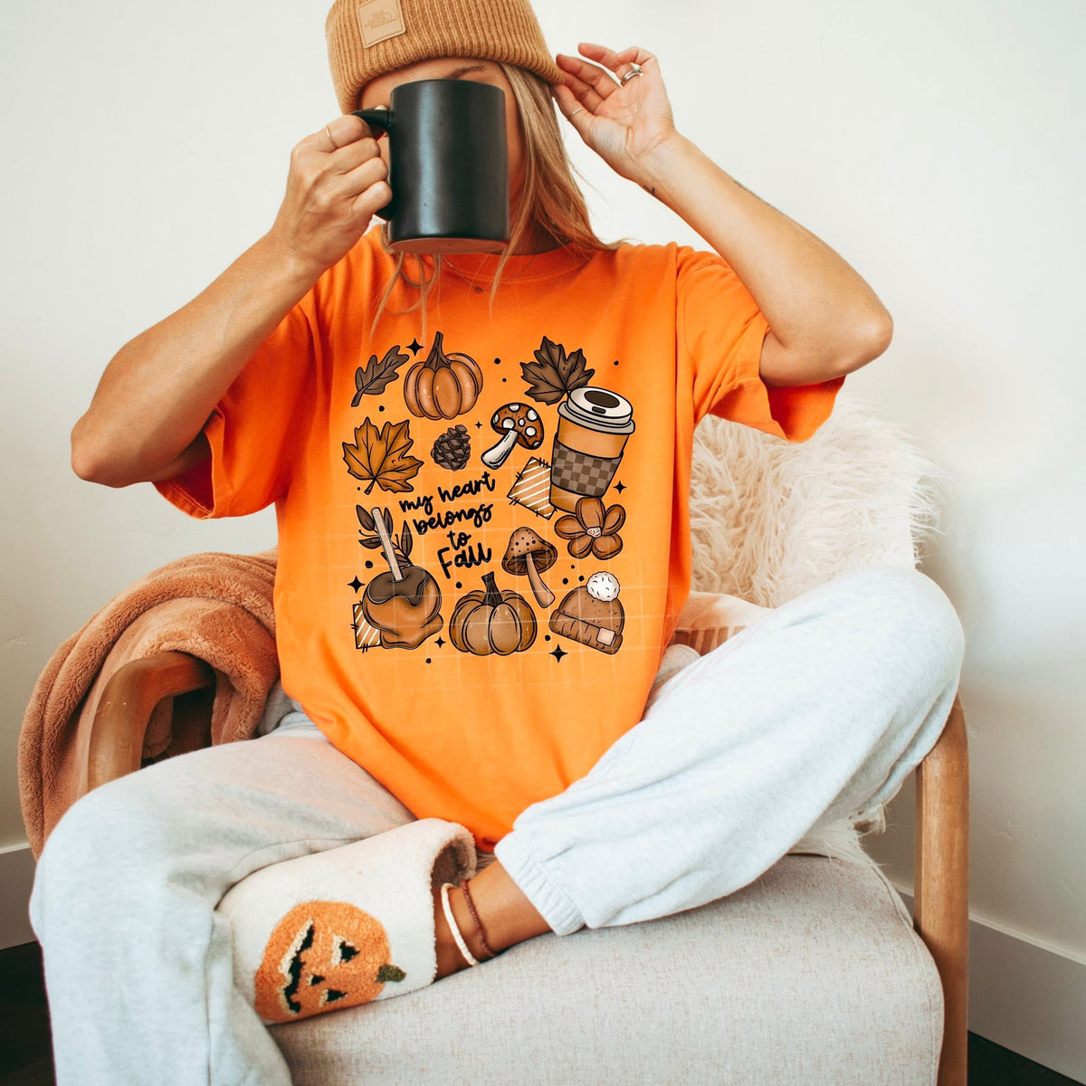 My Heart Belongs To Fall (csc) DTF transfer