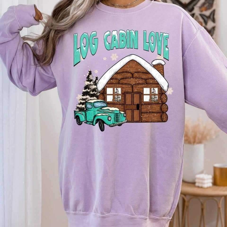Log cabin vibe (VIRGO) 16850 DTF Transfer
