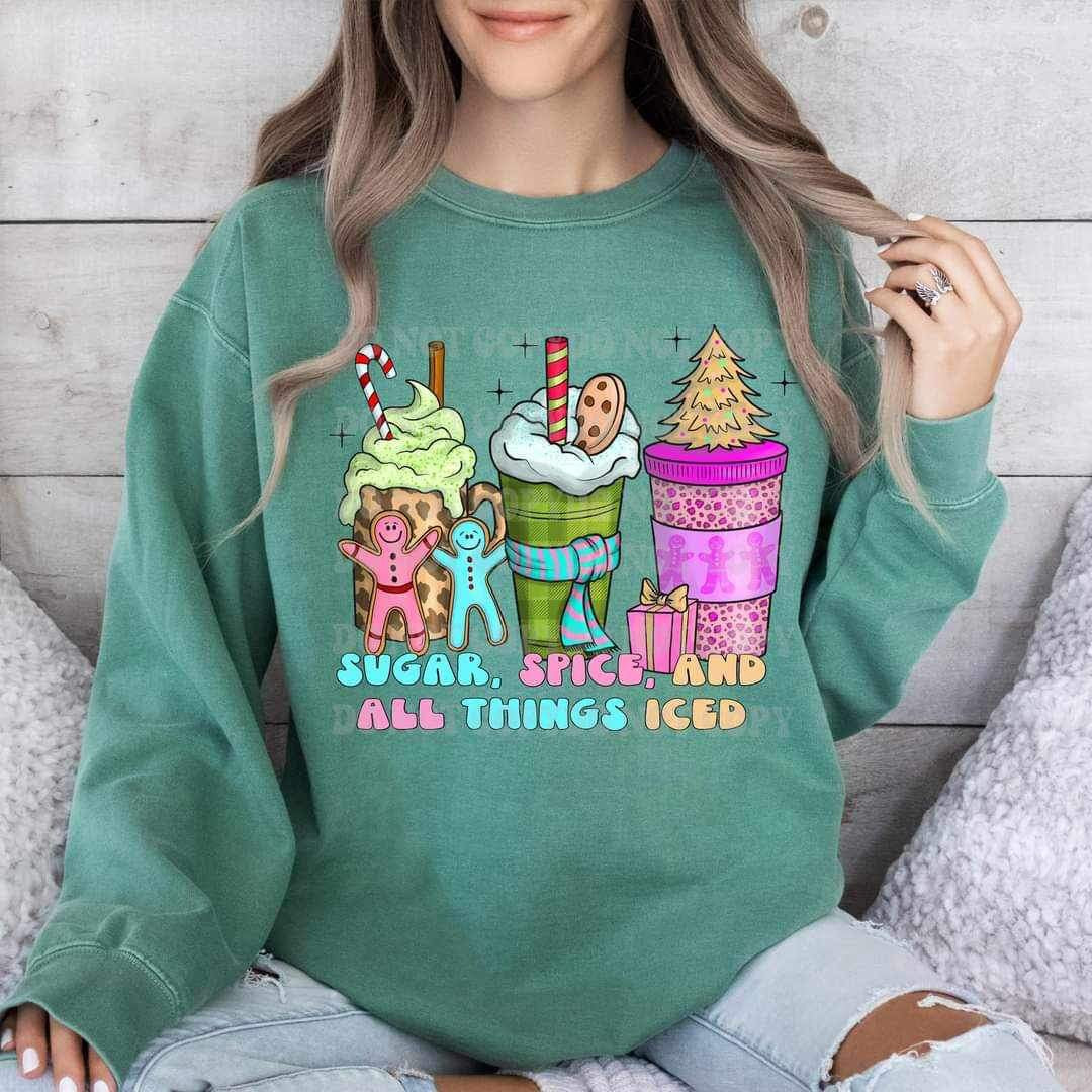 Sugar, spice, and all things nice lattes (VIRGO) 16824 DTF Transfer