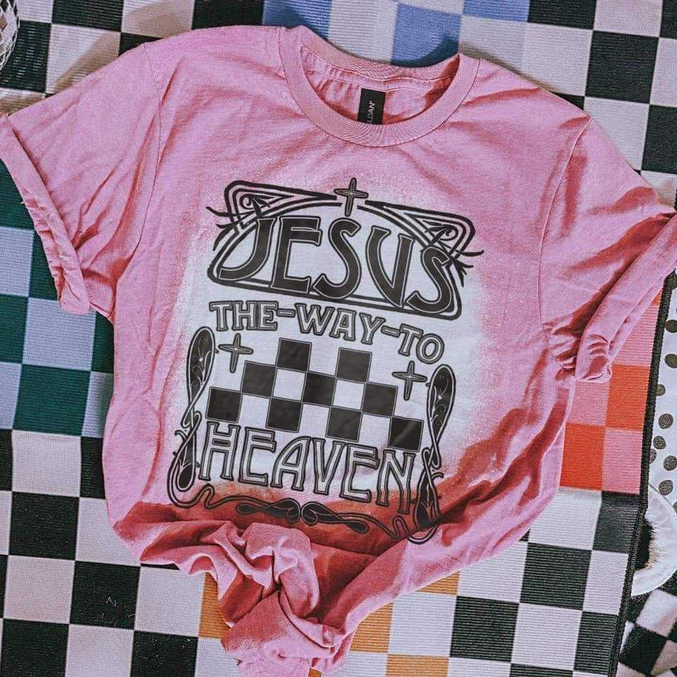 Jesus the way to heaven 36583 DTF transfer