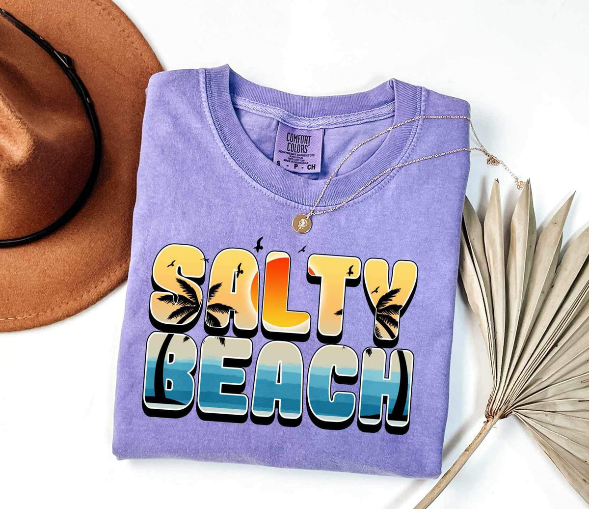 Salty beach (beach filled) 26514 DTF transfer