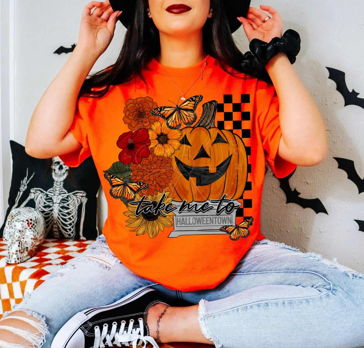 Take Me To Halloweentown (lyttle) DTF transfer