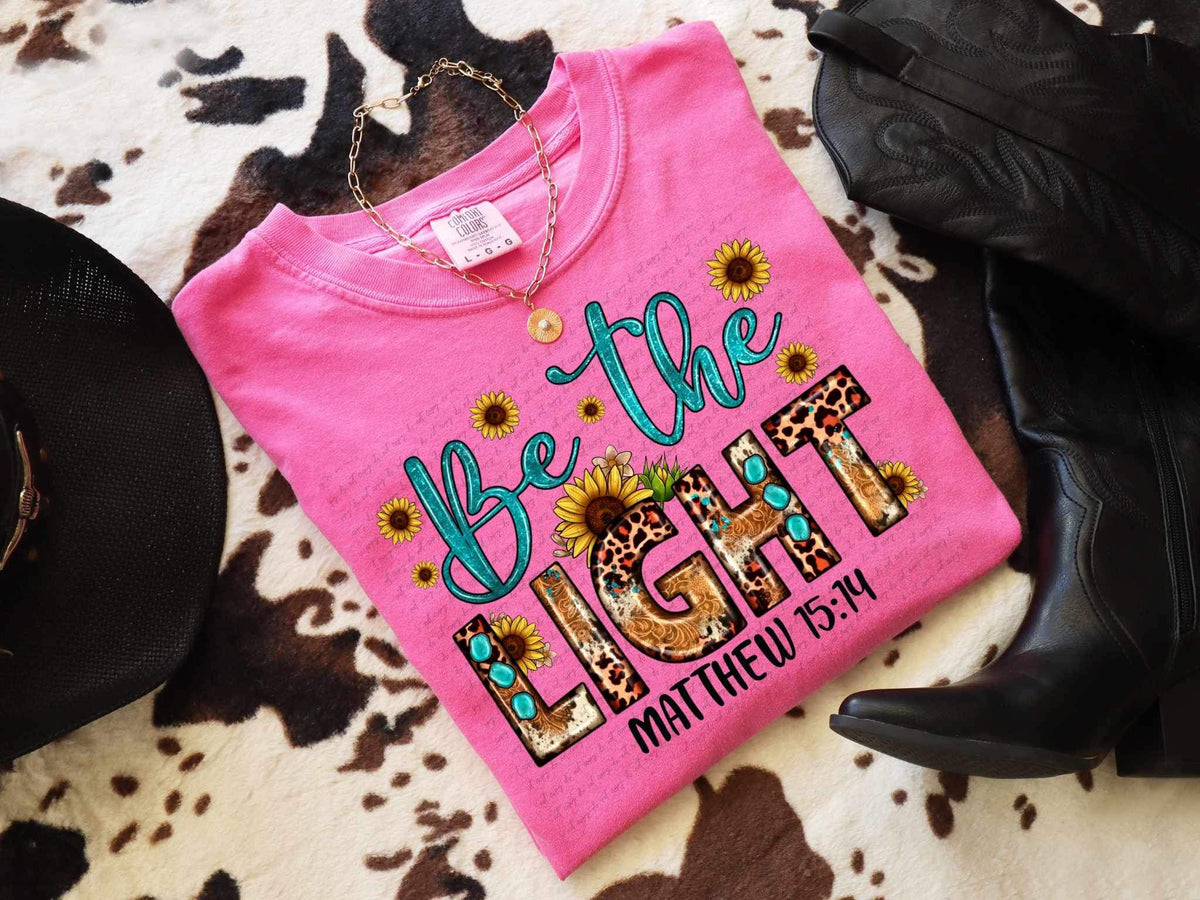Be the light blue and leopard 26657 DTF transfer
