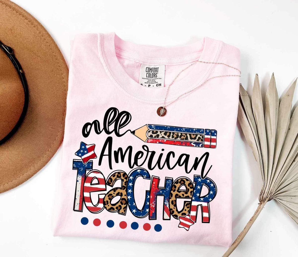 All american teacher 26603 DTF transfer