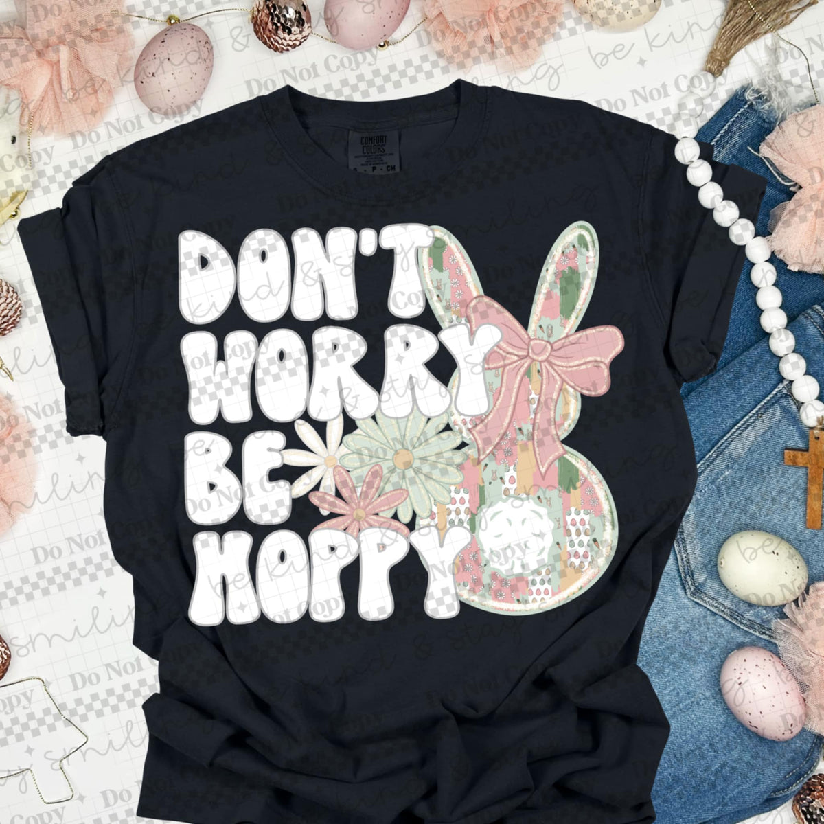 Don’t worry be hoppy (CMLD) 87120 DTF transfer