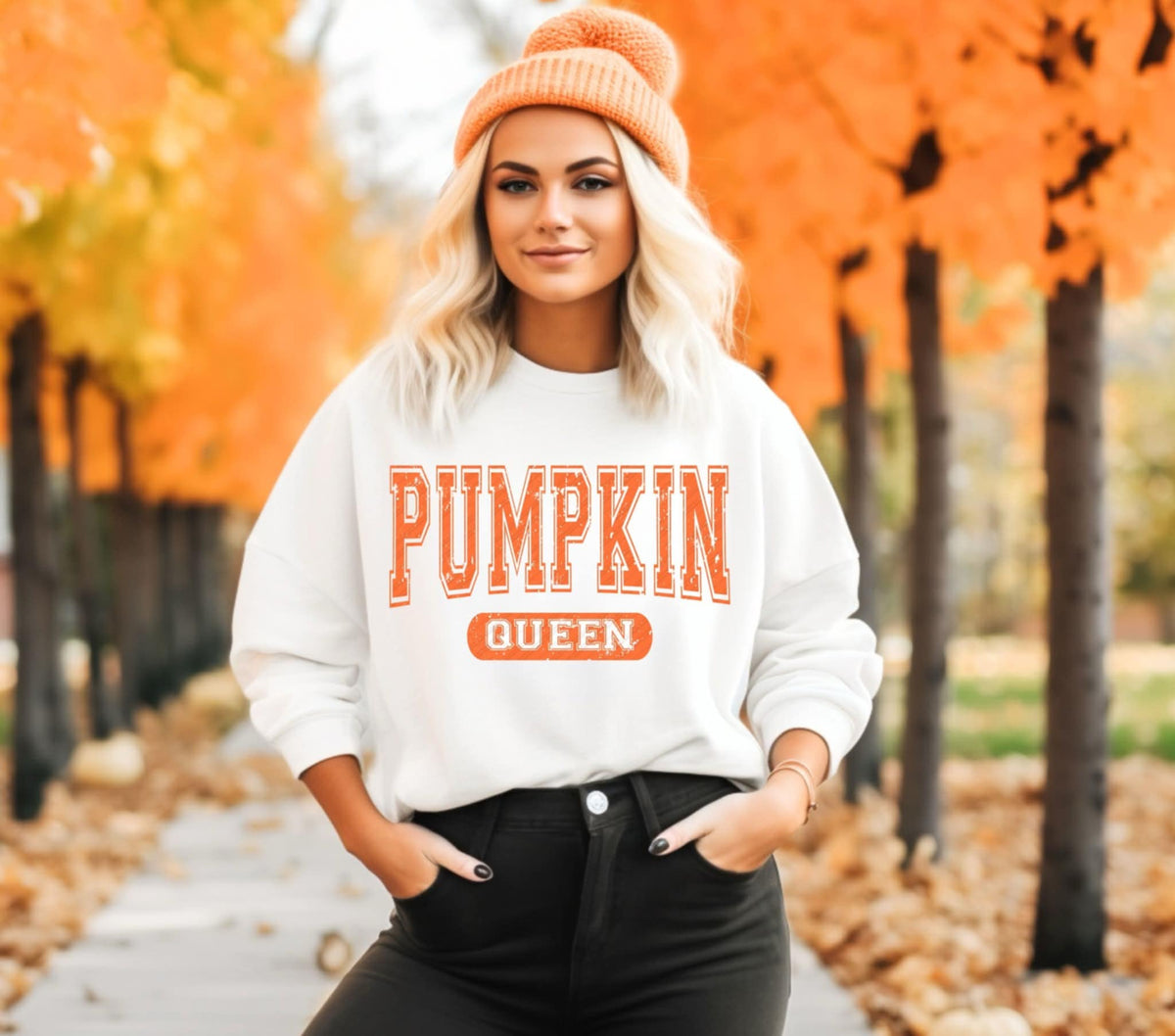 Pumpkin Queen Linda DTF transfer