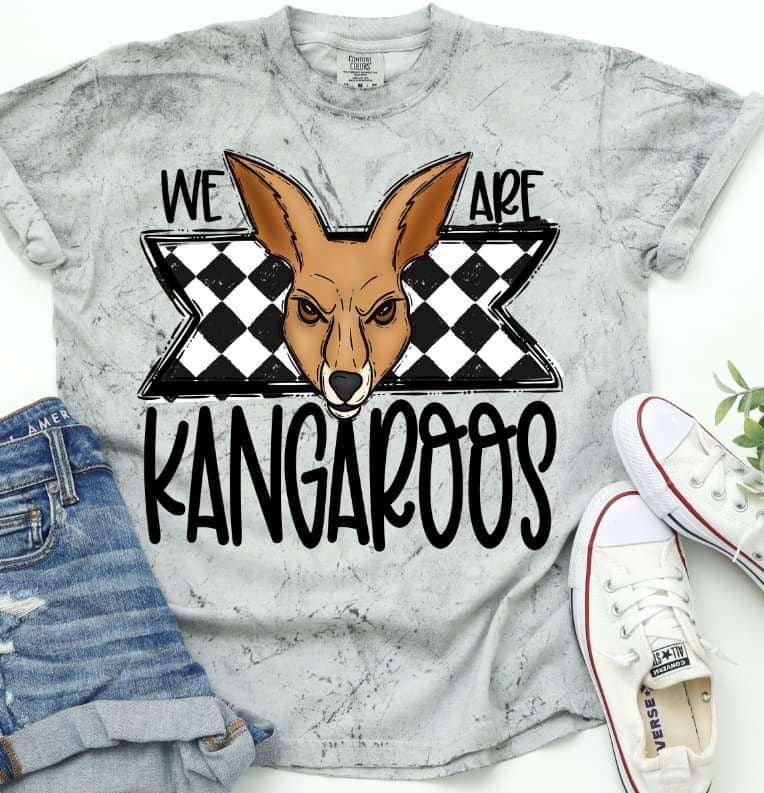 We are kangaroos 36688 DTF transfer