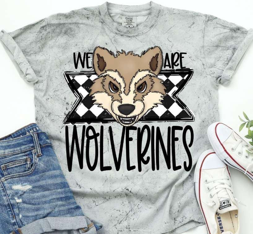We are wolverines 36684 DTF transfer