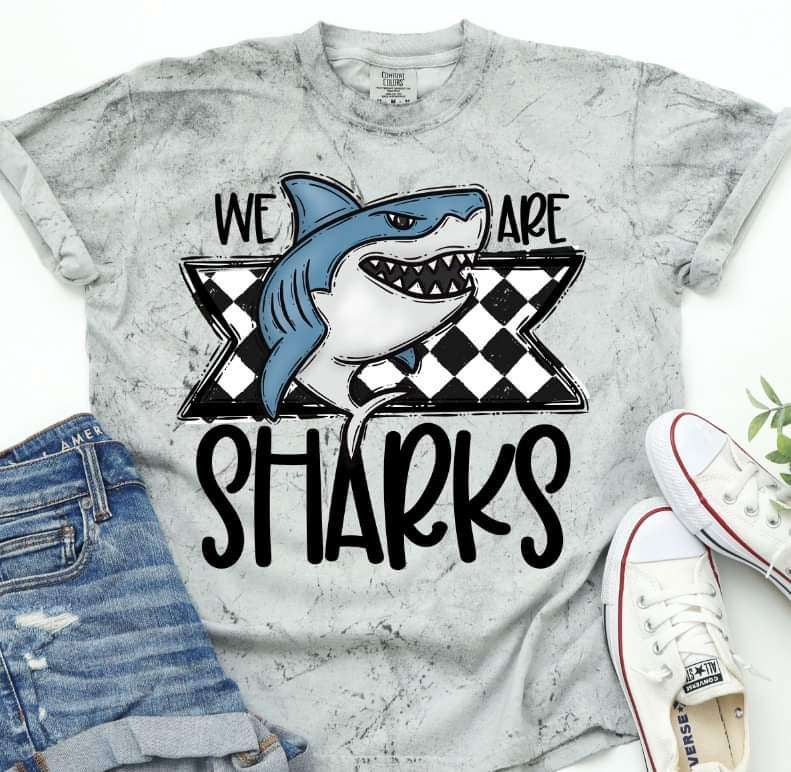 We are sharks 36683 DTF transfer