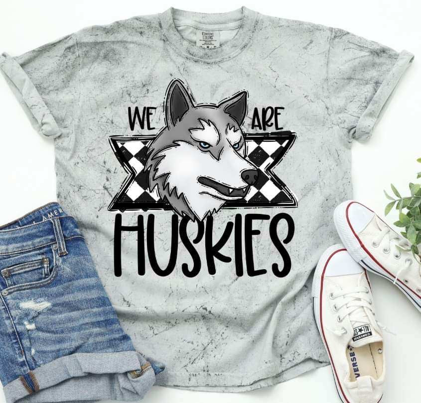 We are huskies 36681 DTF transfer