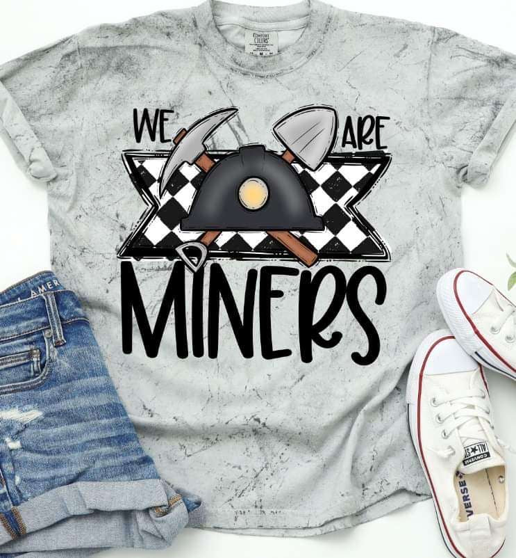 We are miners 36678 DTF transfer