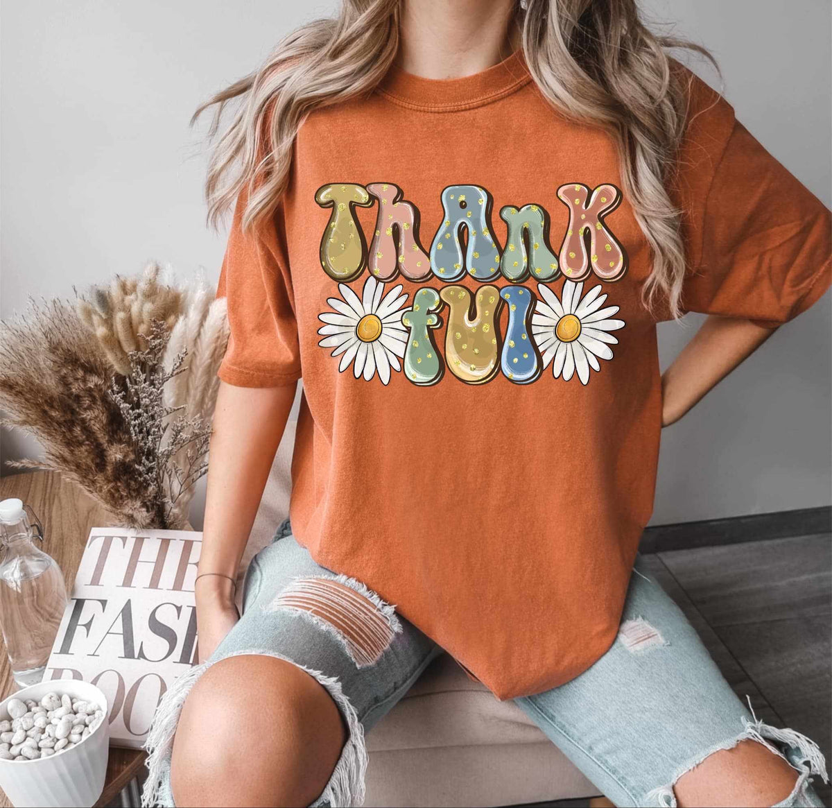 Thankful exclusive 58253 DTF transfer