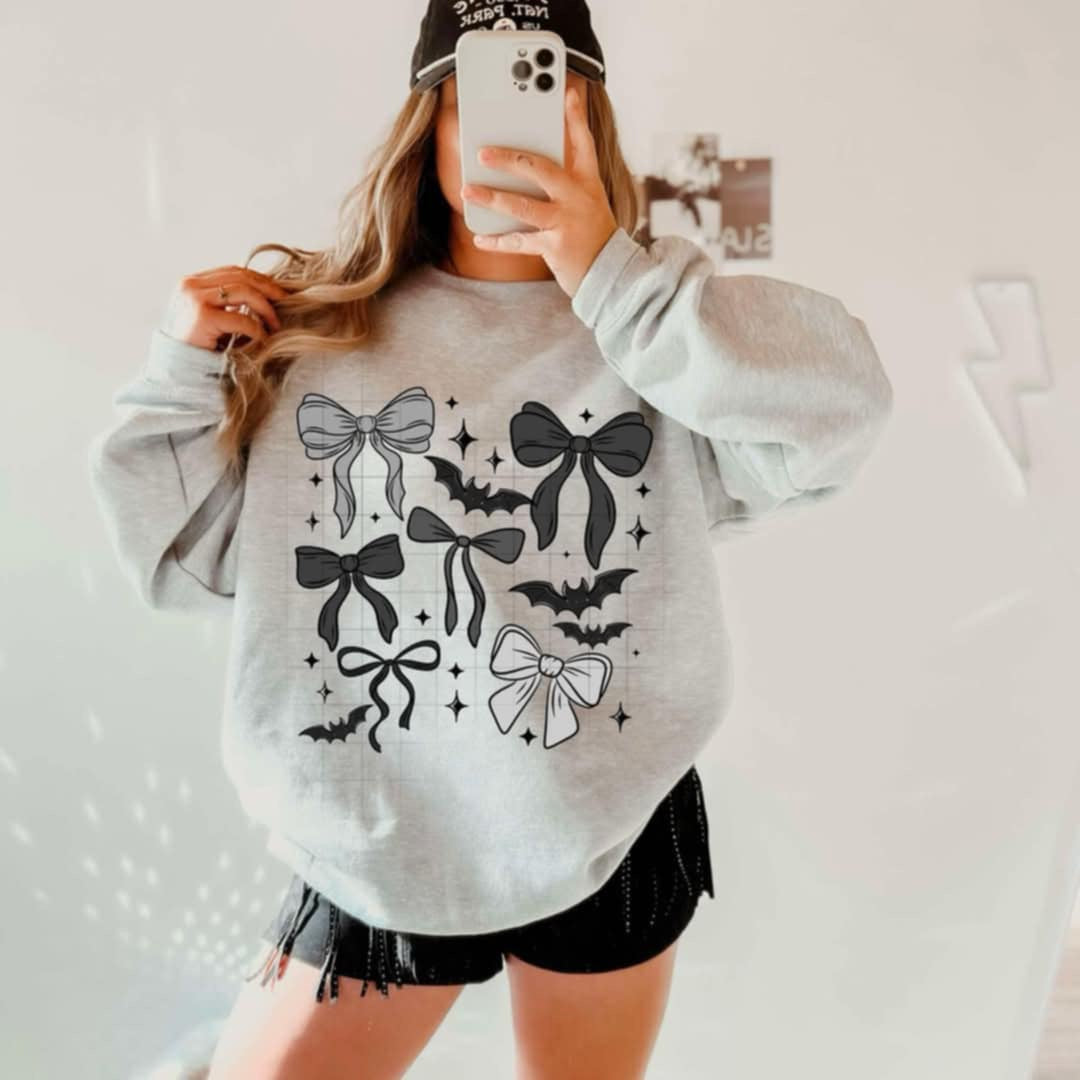 Black bows (CSC) 87161 DTF transfer