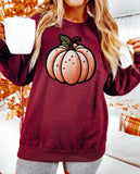 Embroidered pumpkin 36696 DTF transfer