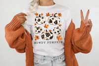 Howdy pumpkin cowhide pumpkins 36715 DTF transfer