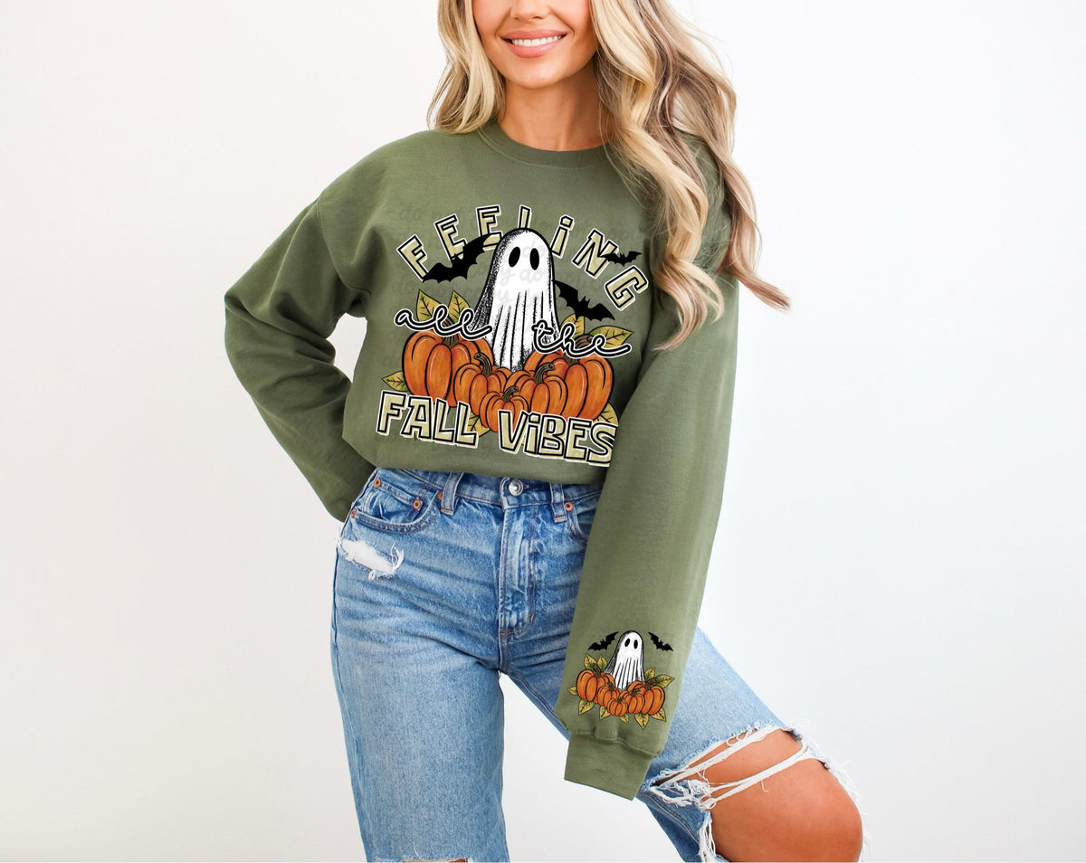 Feeling all the fall vibes FRONT ONLY 36713 DTF transfer