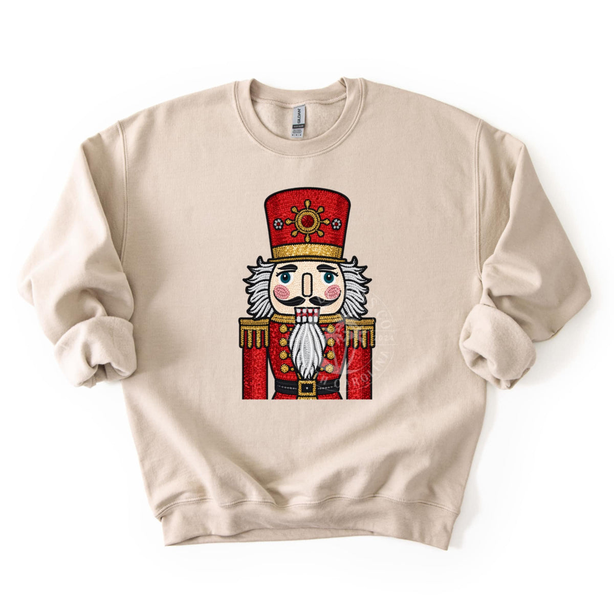 Red and gold nutcracker (CSG) DTF transfer