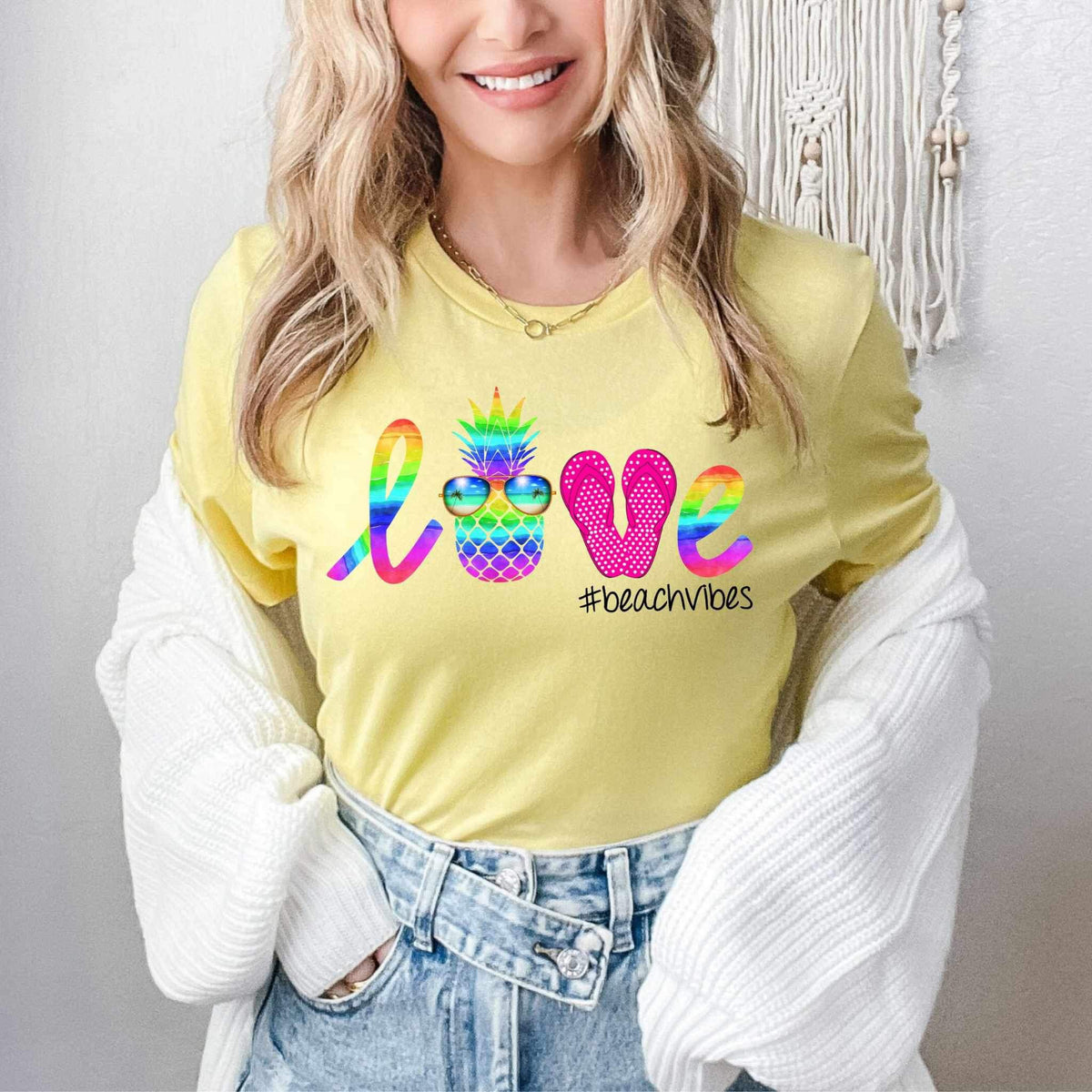 Love #beachvibes 26618 DTF transfer