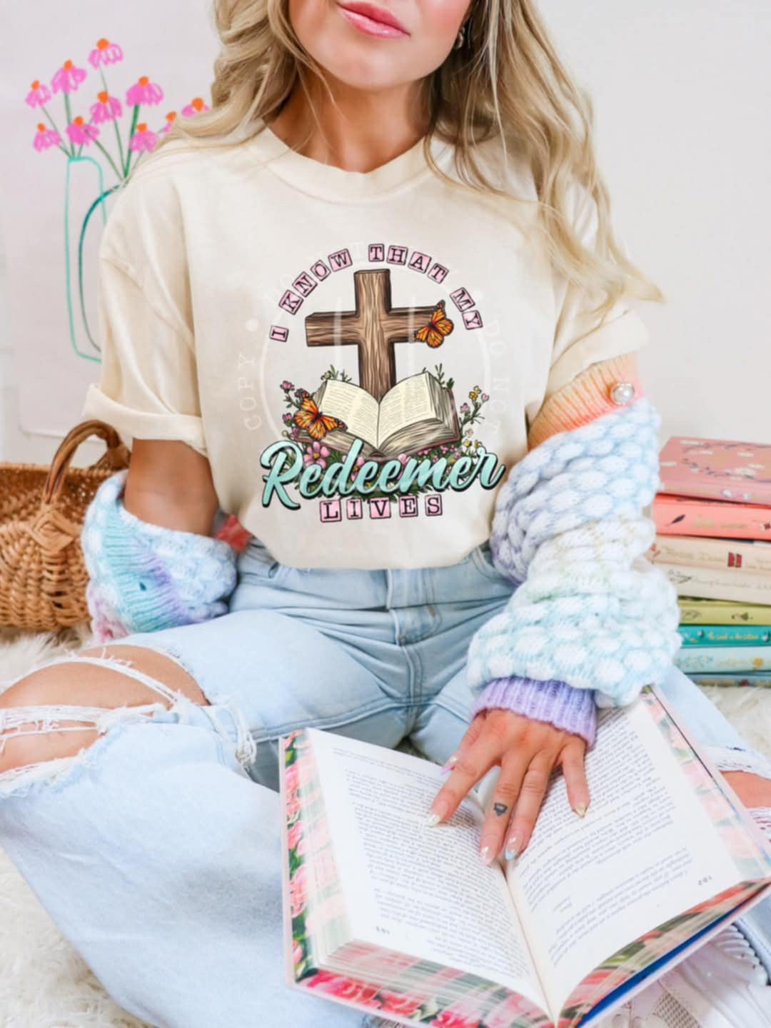 I know that my redeemer lives 87227 DTF transfer