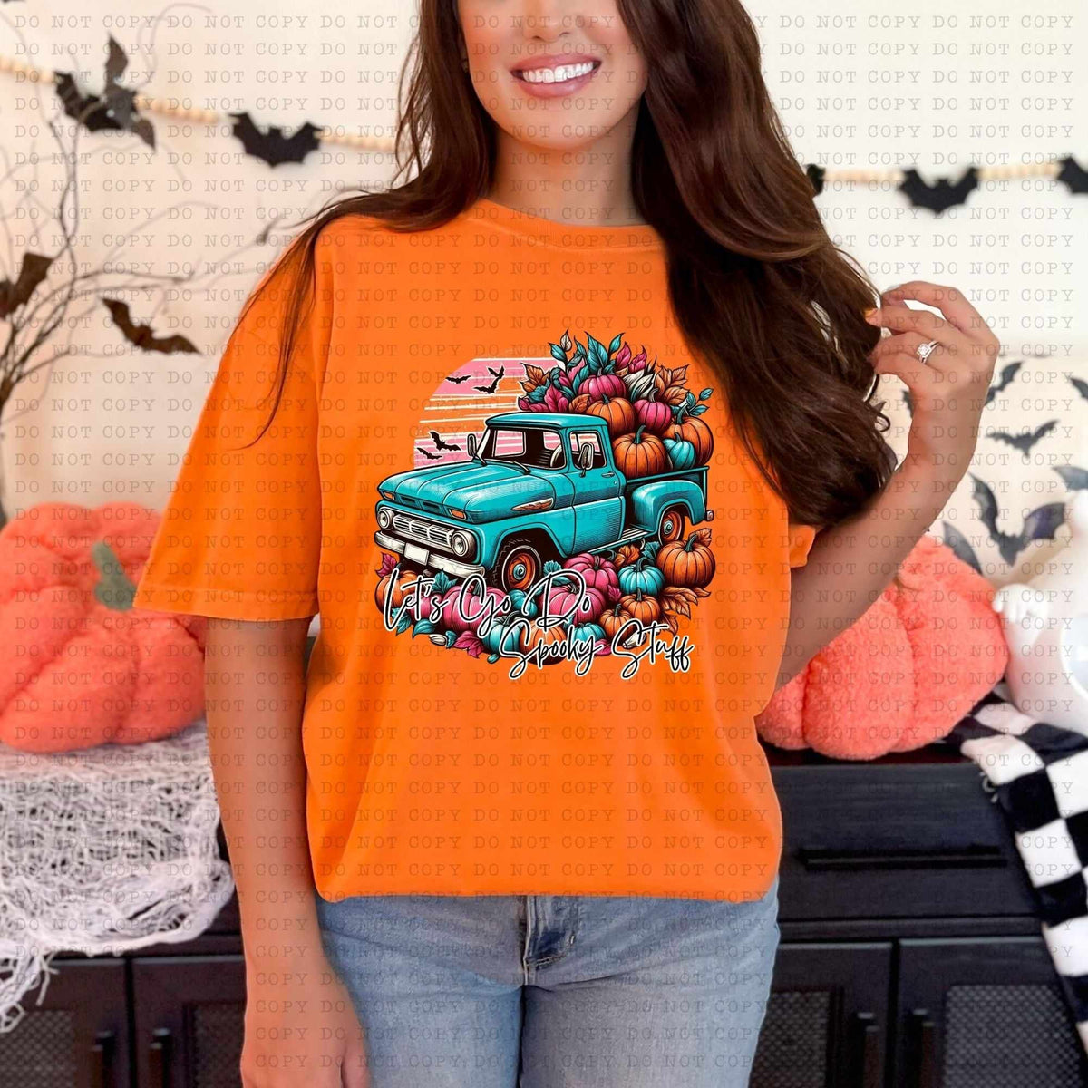 Let’s go do spooky stuff (ECHT) 36764 DTF transfery