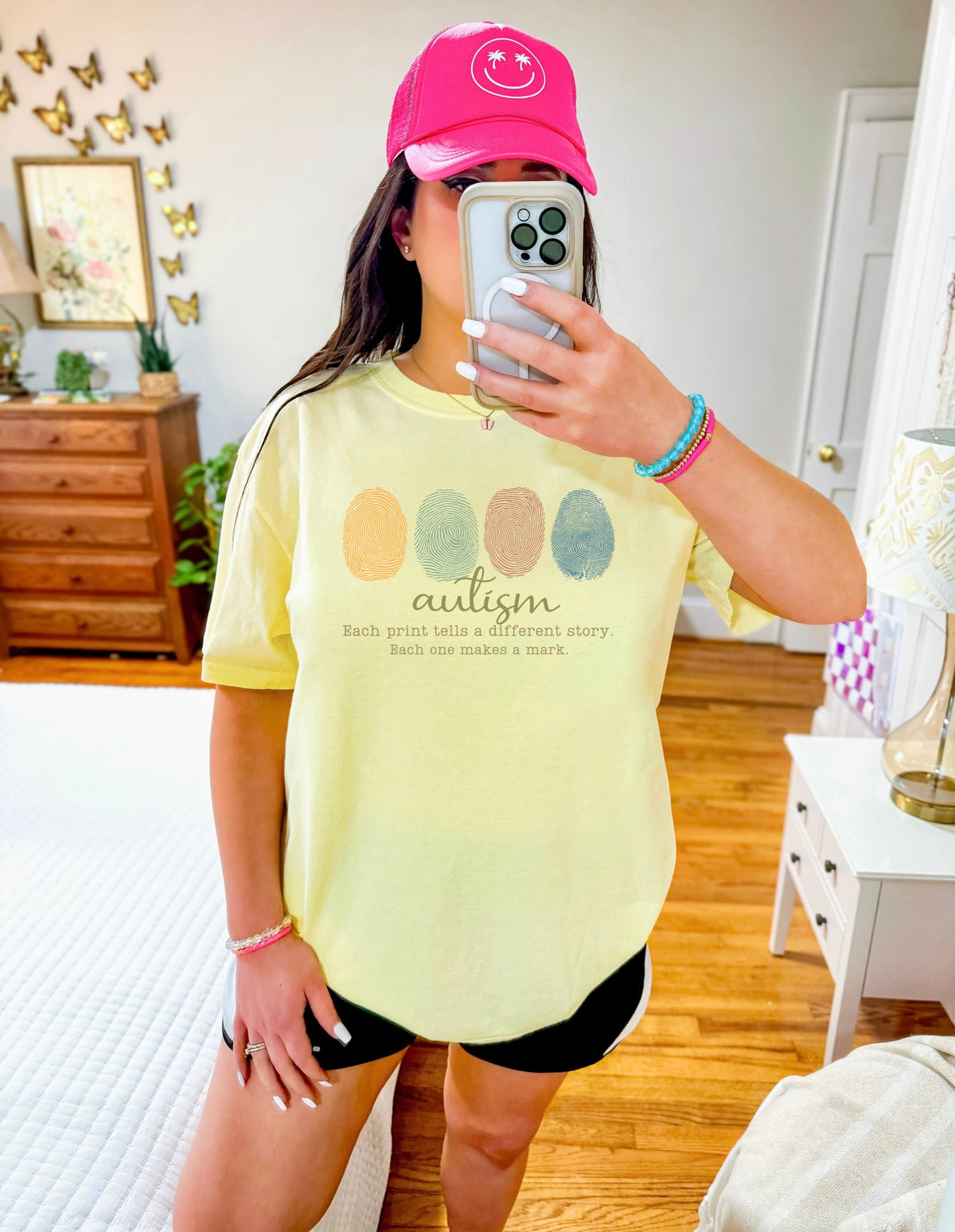 Each print tells a different story. Autism print 68746 DTF transfer