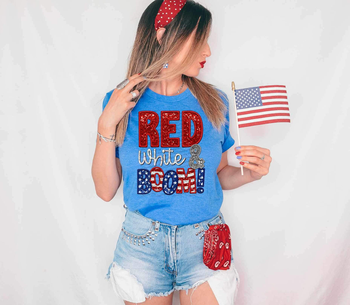 Red white & boom 26716 DTF transfer