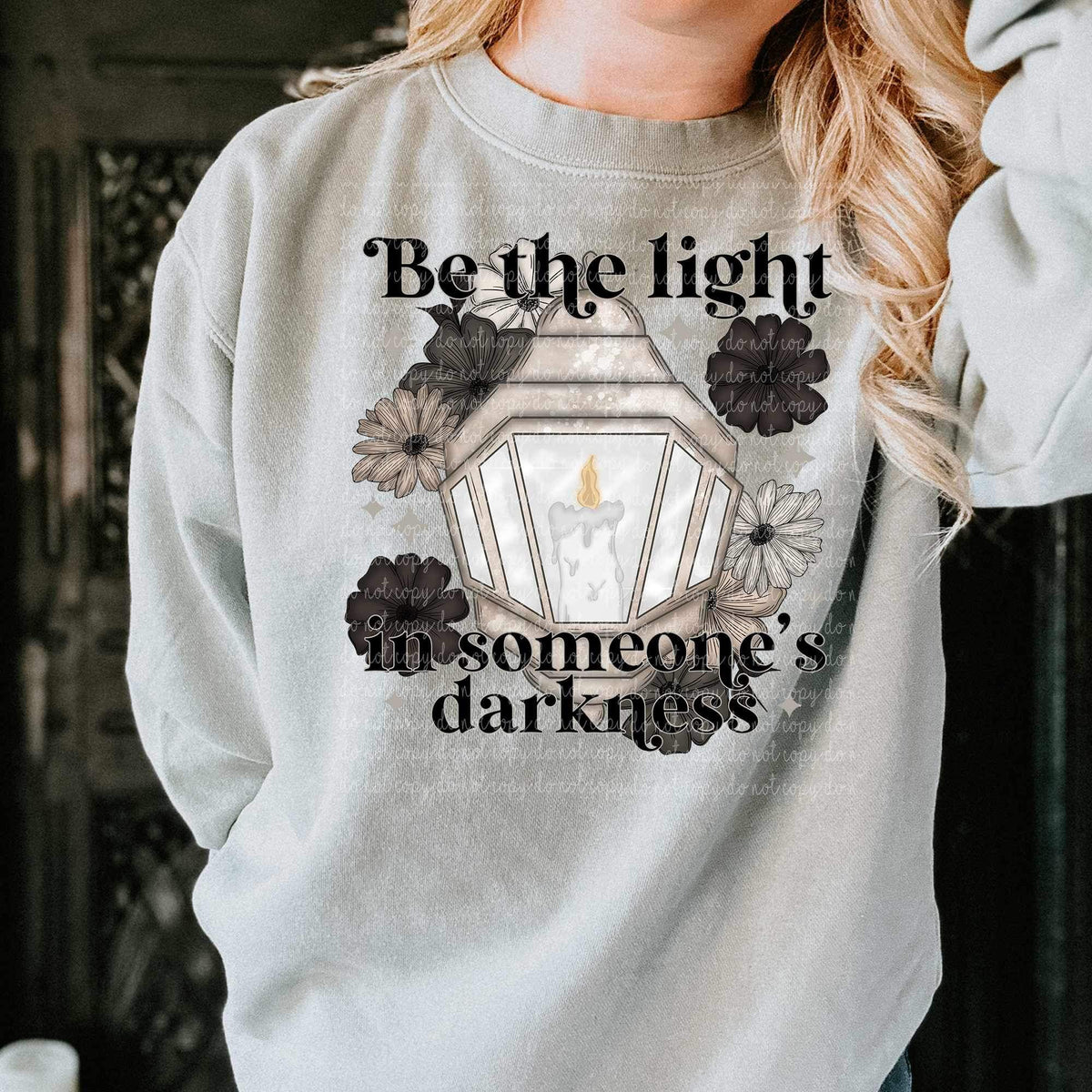 Be the light in someones darkness lantern (cmld) 17093 DTF TRANSFER