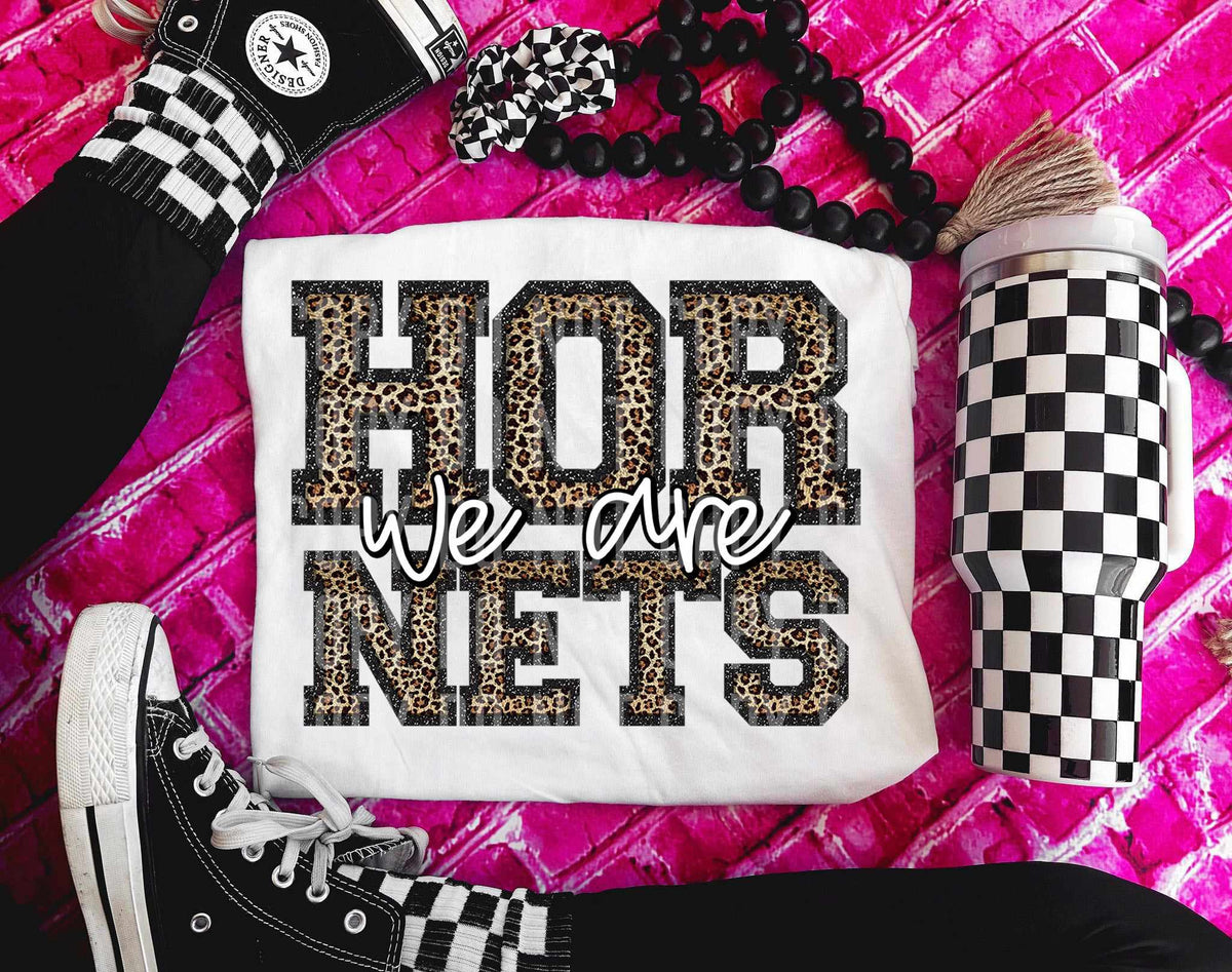 We are hornets leopard filled (caplinger) 70934 DTF transfer