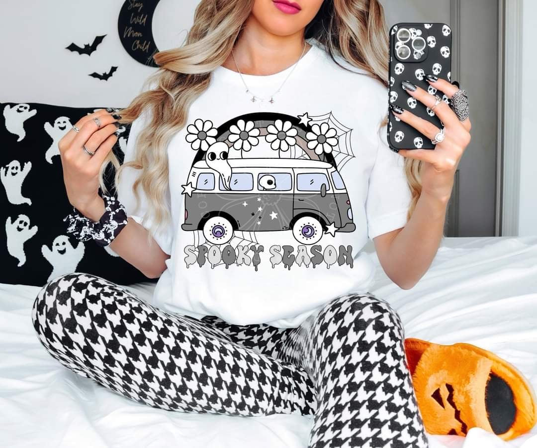 Spooky season van (LYTTLE) 36847 DTF transfer