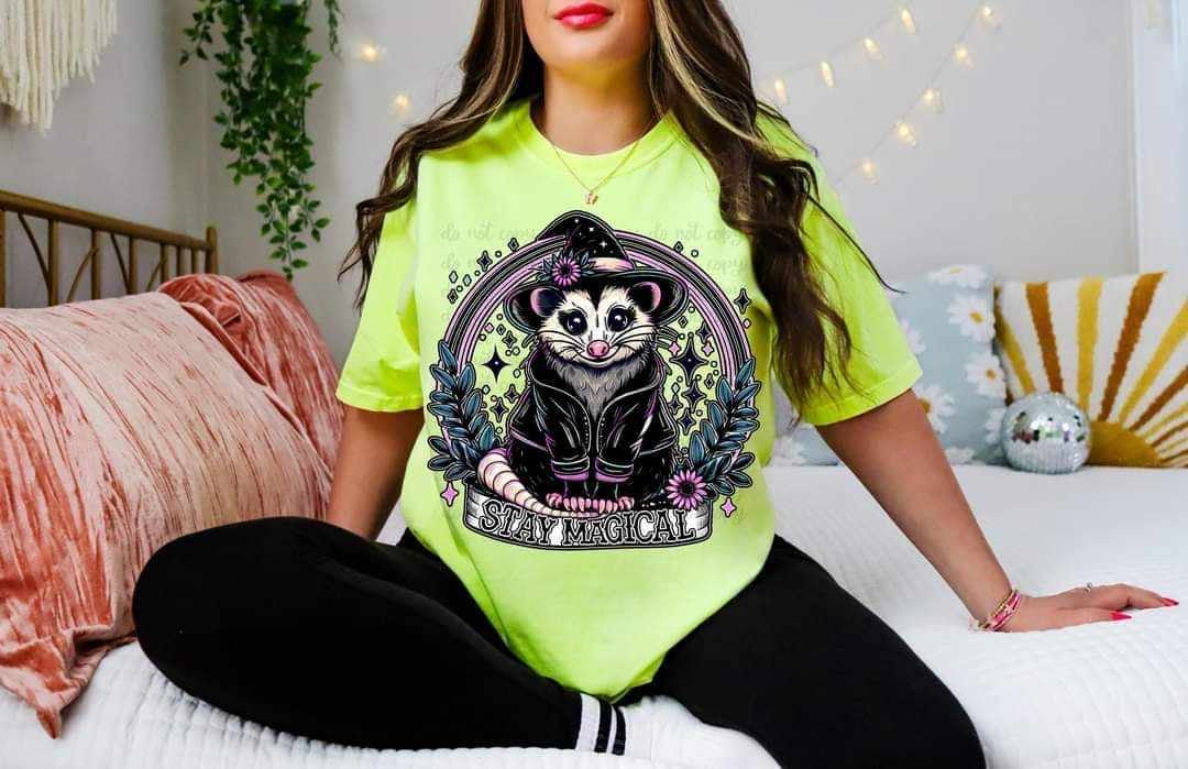 Stay magical possum 36870 DTF transfer