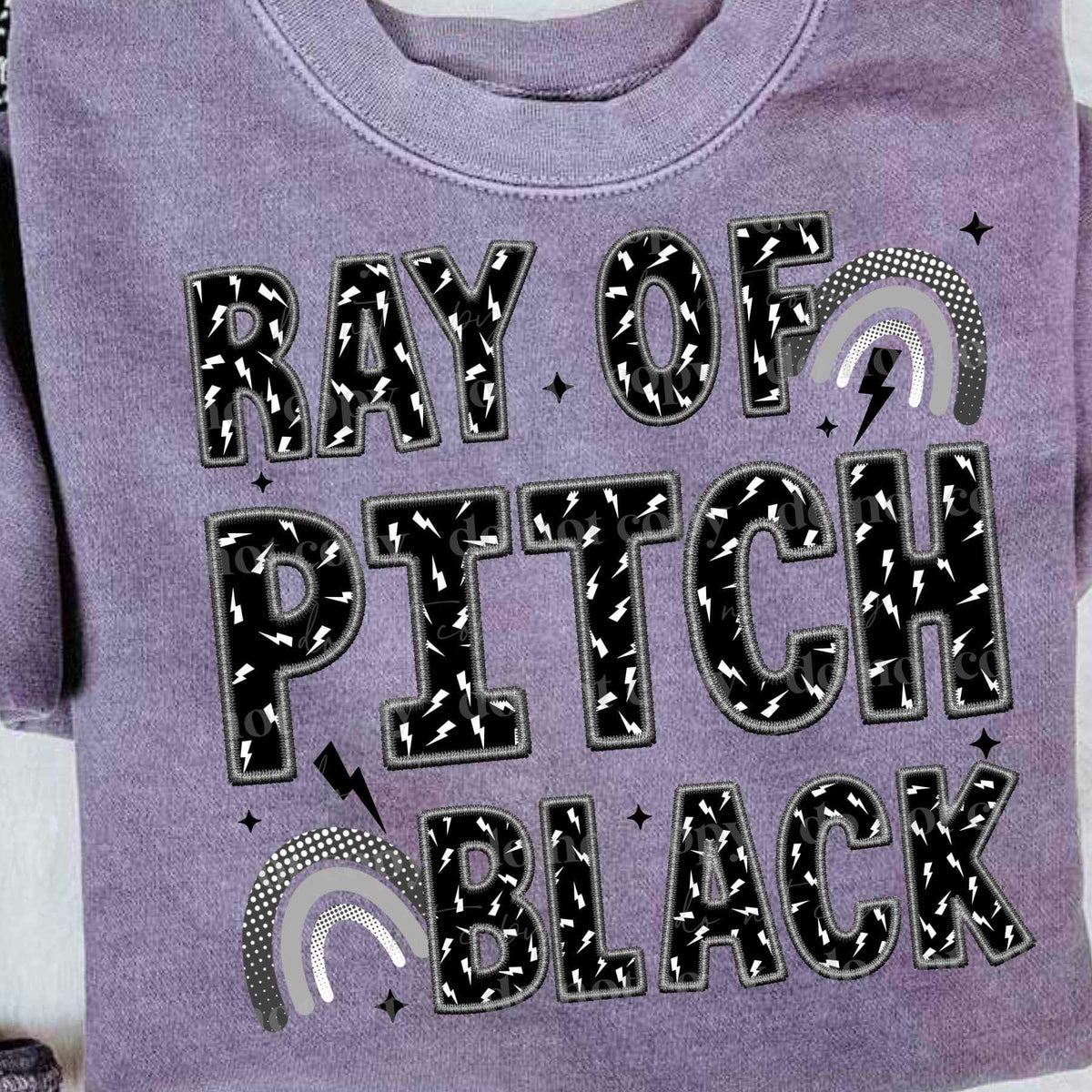 Ray of pitch black 17179 DTF TRANSFER