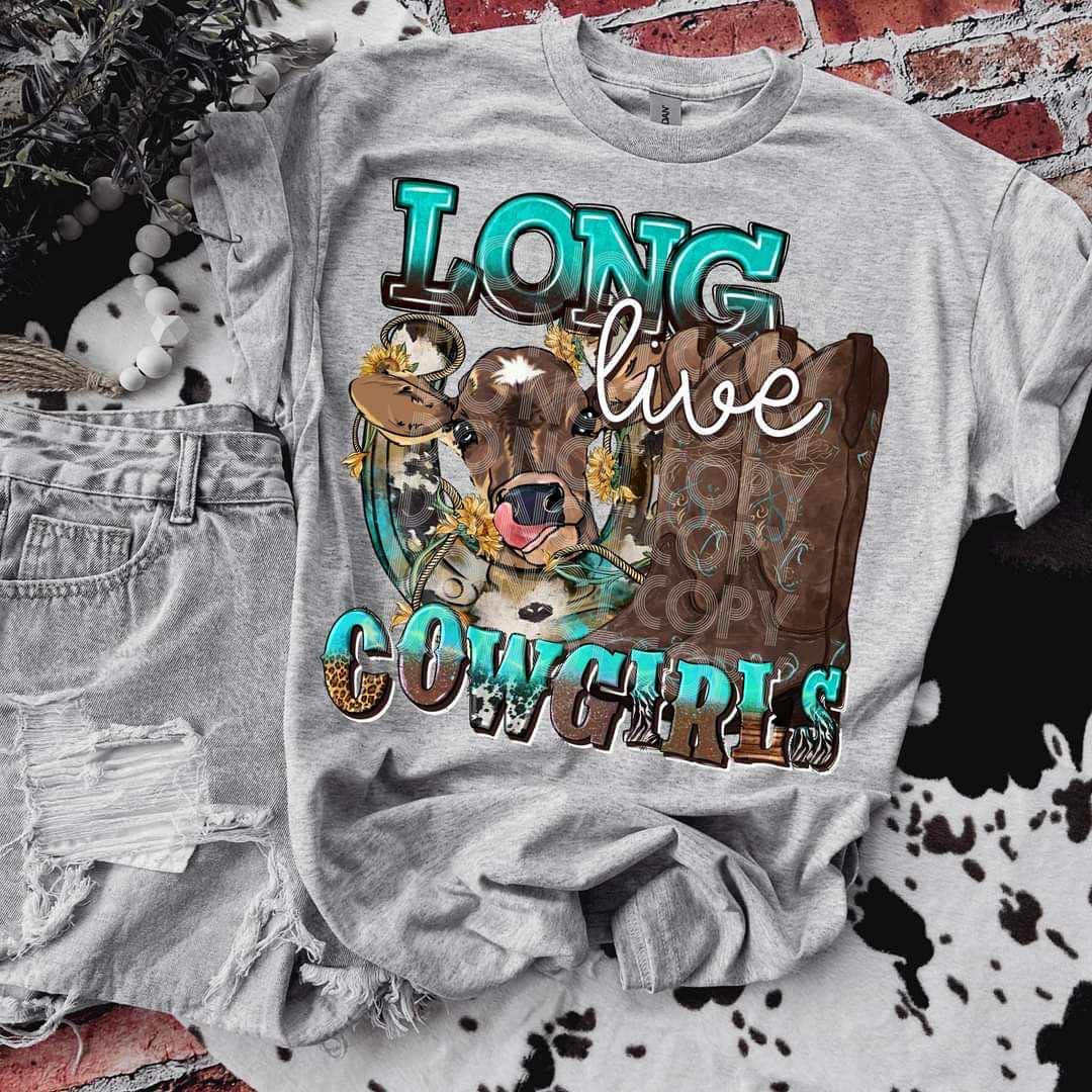 Long live cowgirls (SSD) 36885 DTF transfer