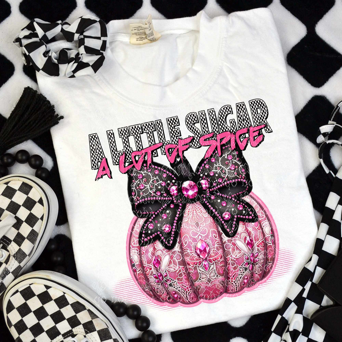 A little sugar a little spice pumpkin (TTD) 58395 DTF transfer