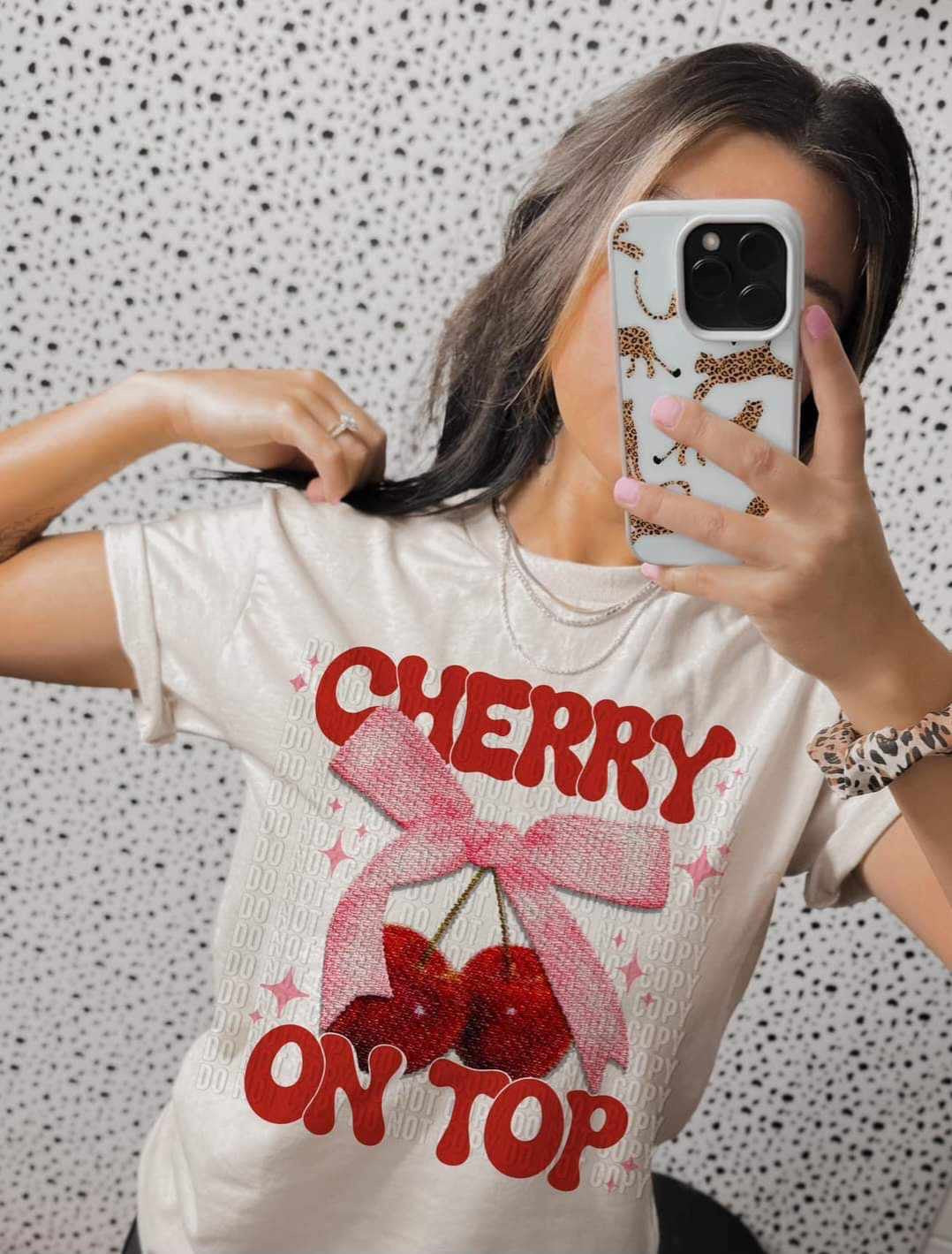 Cherry on top 36919 DTF transfer